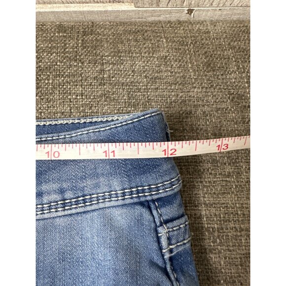 Jordache Girls 12 Slim Skinny Jeans Medium Wash Denim Adj Waist - Picture 7 of 8